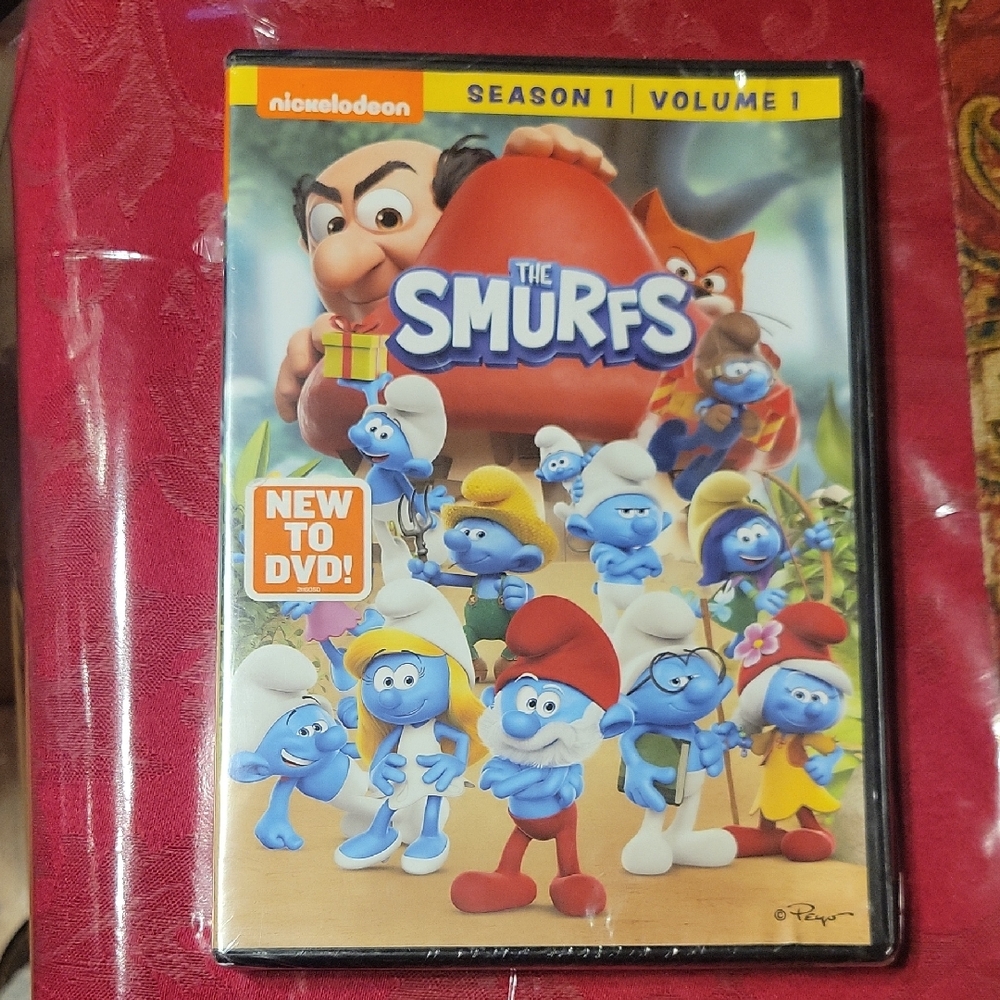 Nickelodeon The Smurfs Season 1 Volume 1 DVD - Red, Blue, White